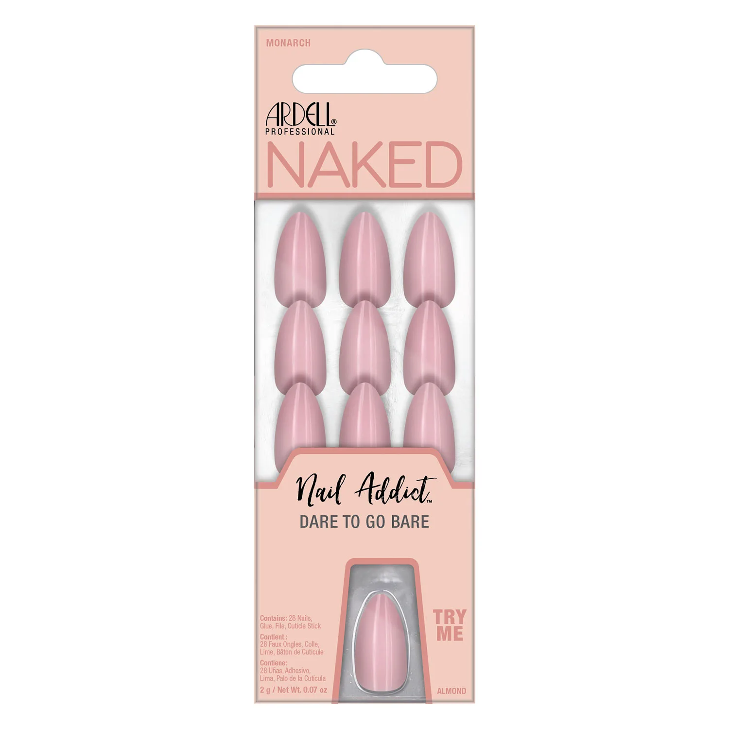 Ardell Nail Addict Naked Collection ─ Monarch