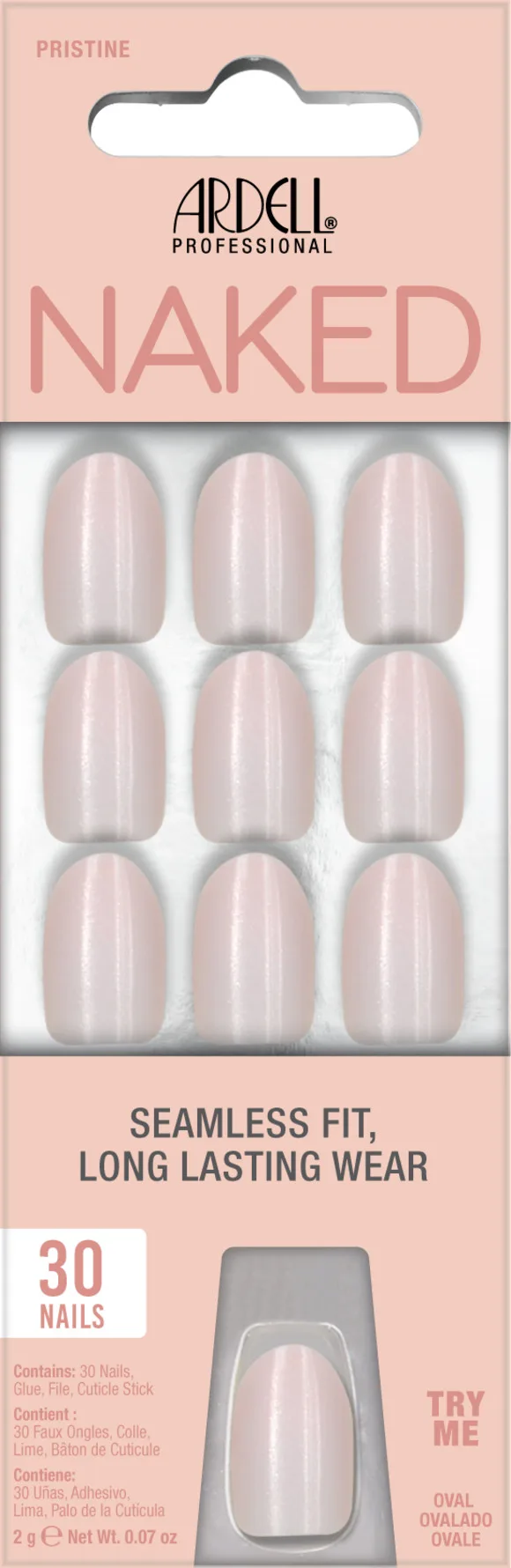 Naked Collection Artificial Nail Pristine