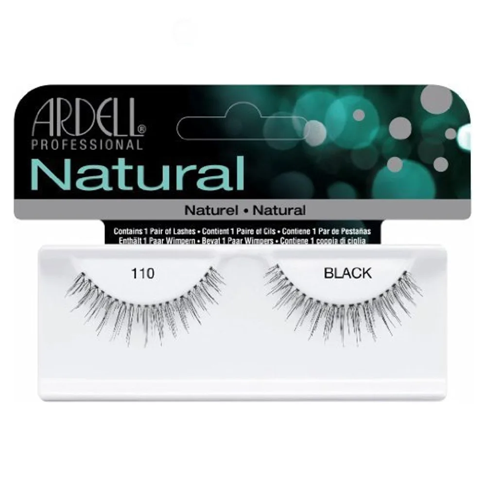 Ardell Natural Kunstige øjenvipper 110 Black 1 stk.