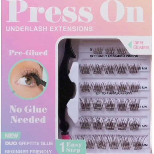 Ardell Press On Underlash Extensions Wispies Natural Brown