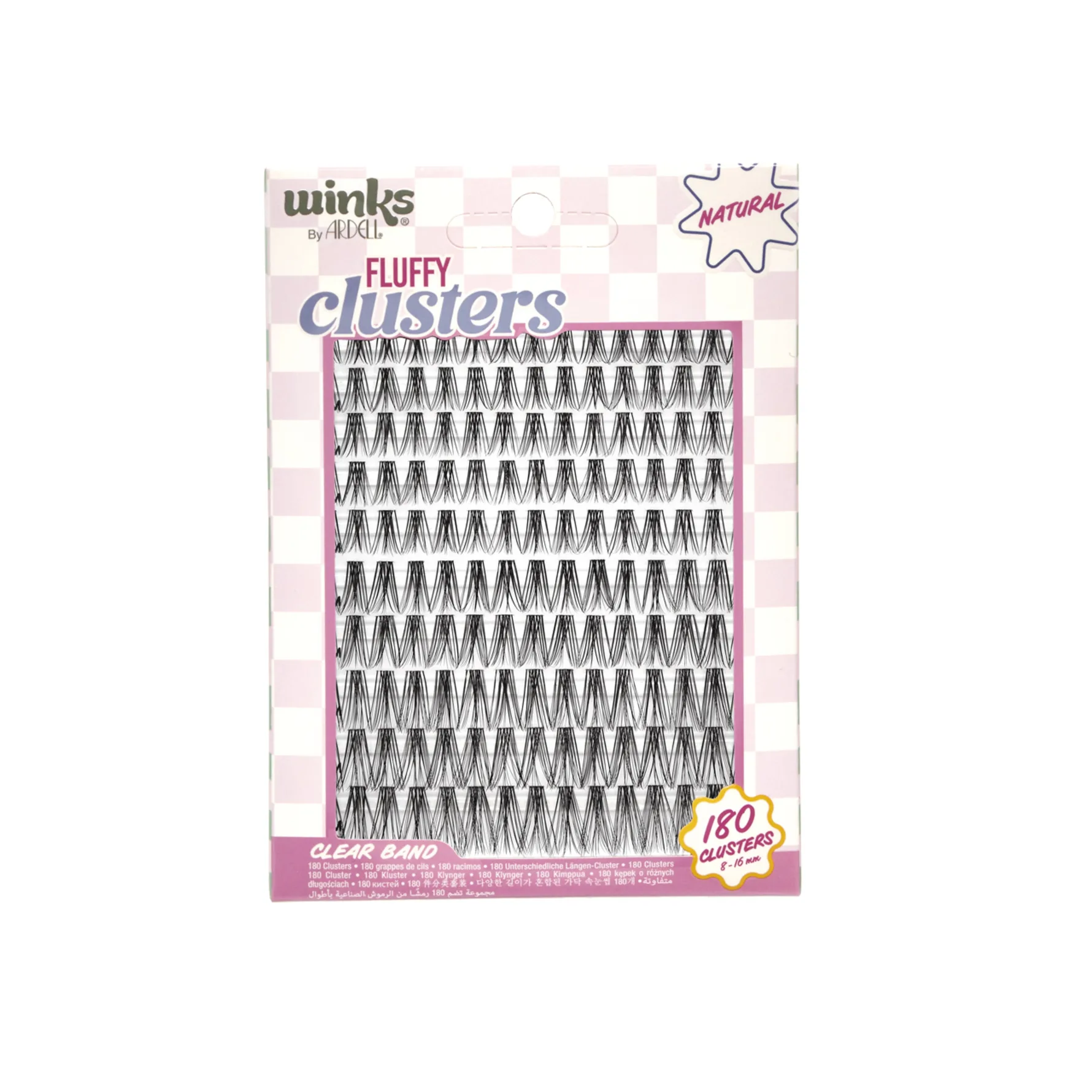 Winks Fluffy Clusters False Lashes Natural