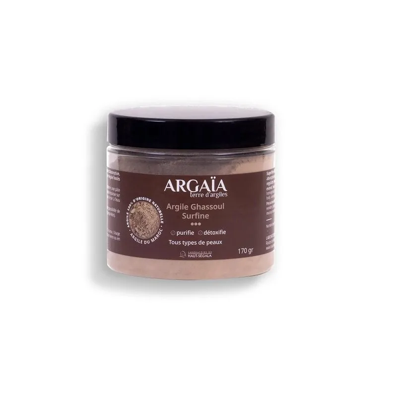 DATOVARER BEDST FØR 12/2025 - Argaïa - Natural Ghassoul Powder