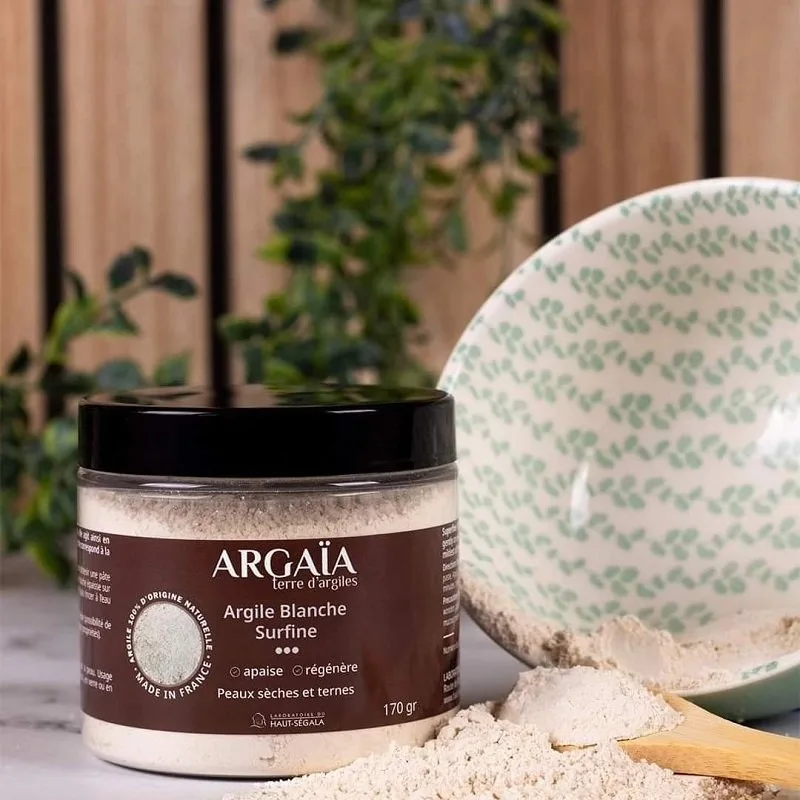 Argaïa - Natural White Clay Powder