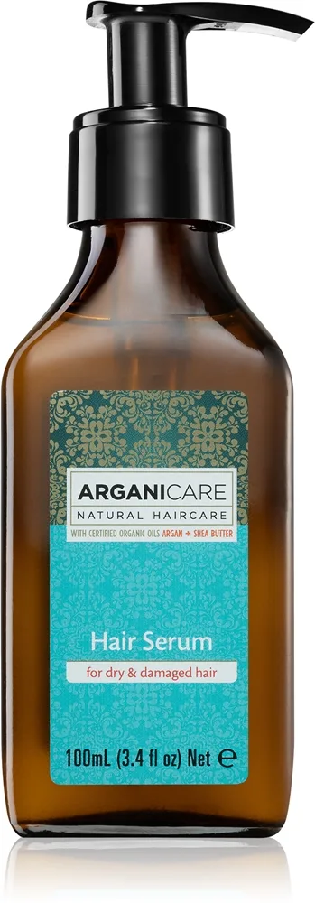 Arganicare Argan Oil & Shea Butter Hair Serum Forstærkende serum til tørt og skadet hår 100 ml