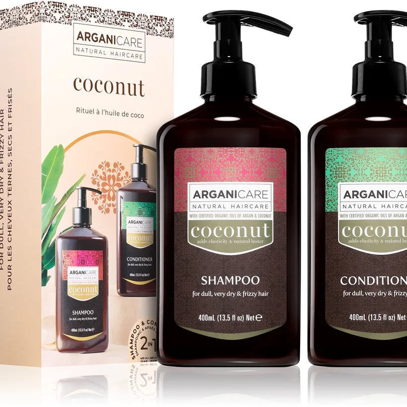 Arganicare Coconut Set lahjasetti ravitsemaan ja kosteuttamaan vlasů 1 kpl