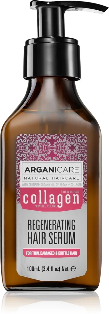 Arganicare Collagen Regenerating Hair Serum Serum Til skrøbeligt hår 100 ml
