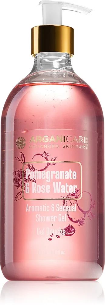 Arganicare Pomegrenate & Rose Water Berusende brusegel 500 ml