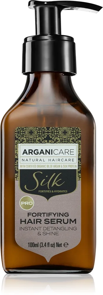 Arganicare Silk Protein Fortifying Hair Serum Forstærkende serum til alle hårtyper 100 ml