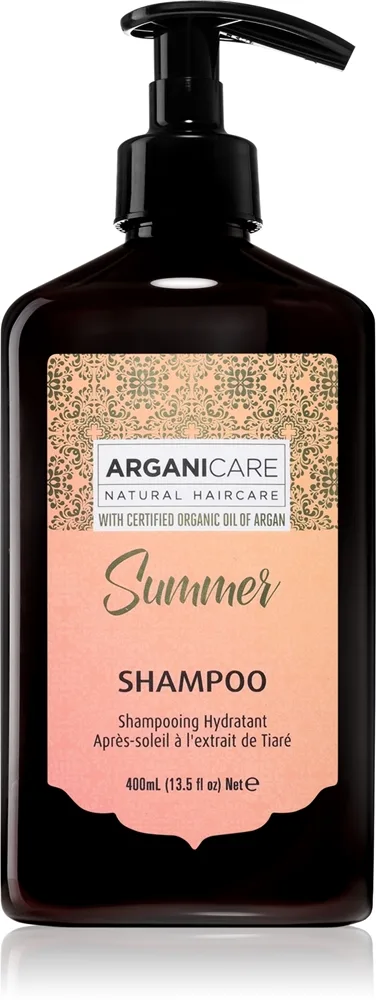 Arganicare Summer Shampoo Schampo för sol-stressat hår 400 ml