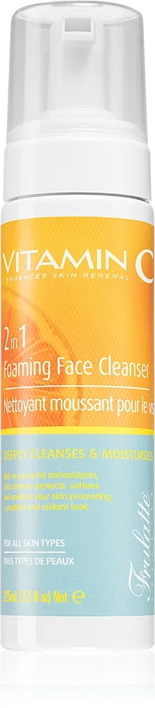Arganicare Vitamin C Foaming Face Cleanser Lysnende skumrens til ansigt 225 ml