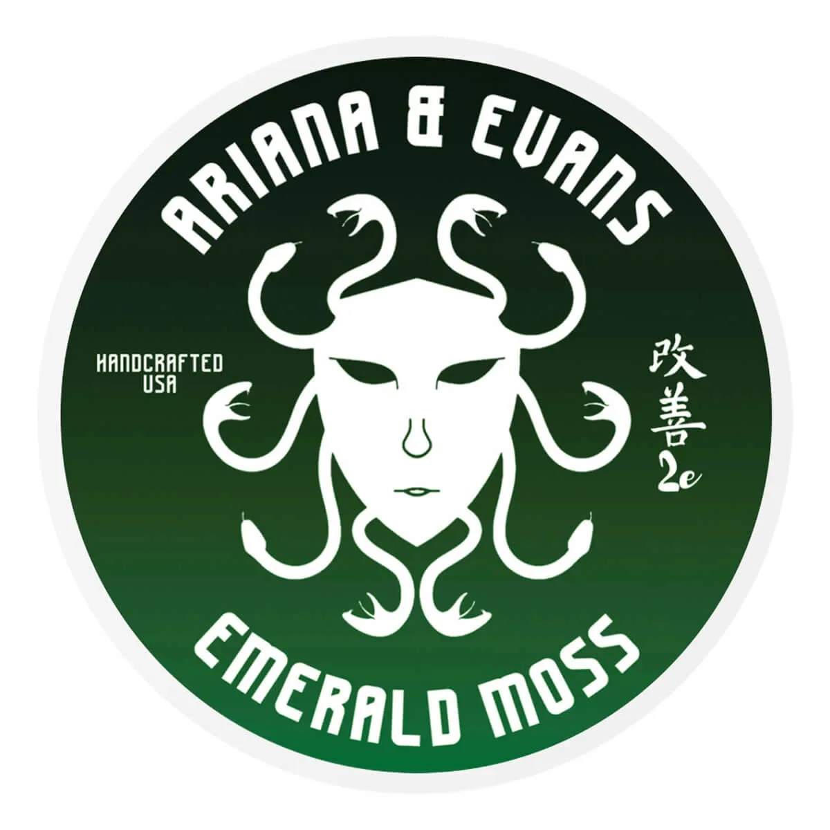 Ariana & Evans Barbersæbe, Emerald Moss, 118 ml.