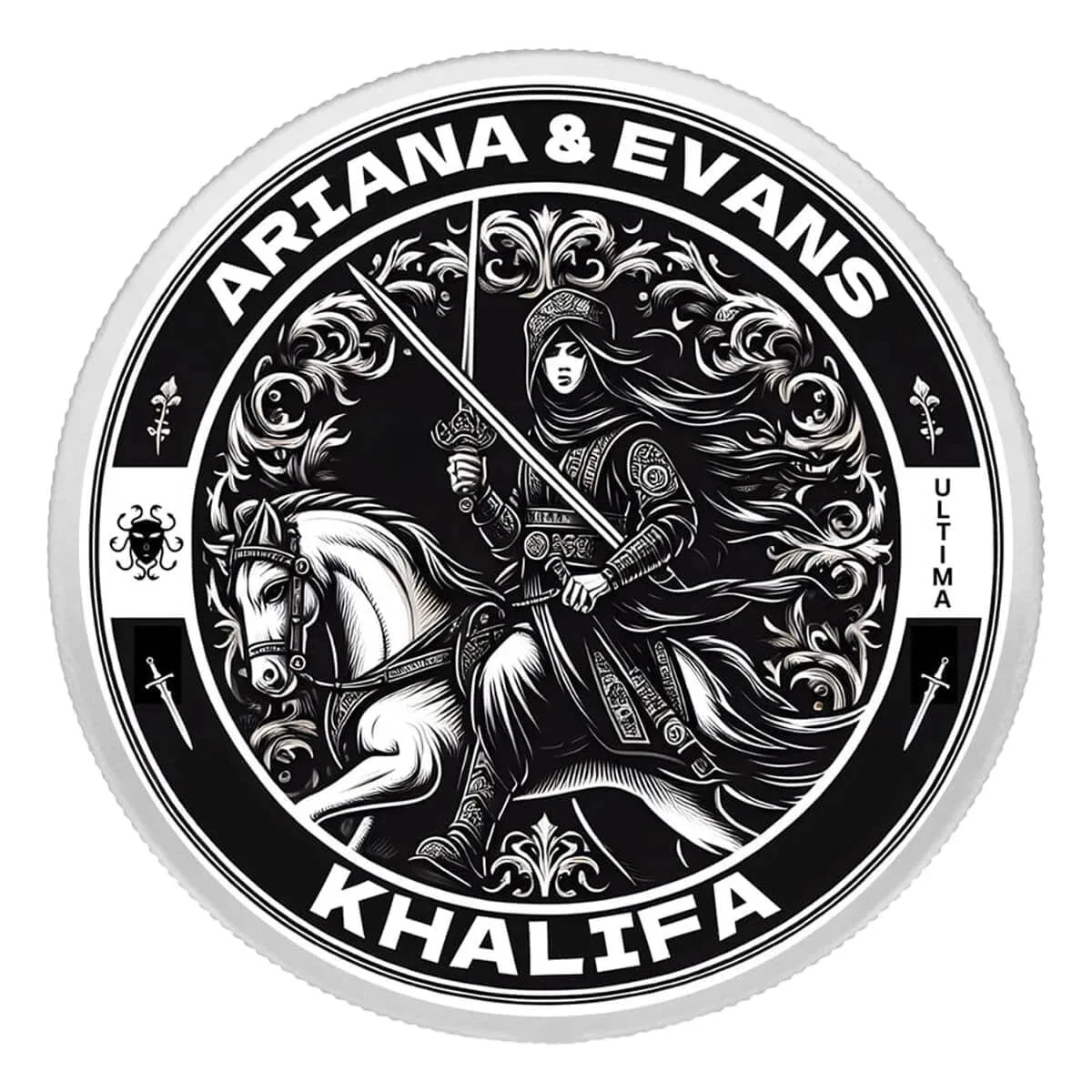 Ariana & Evans Barbersæbe, Khalifa, 118 ml.
