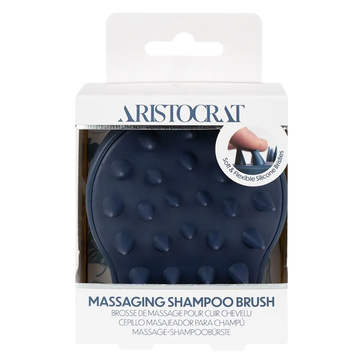 Aristocrat Massaging Shampoo Brush Massageværktøj til hår og hovedbund 1 ml