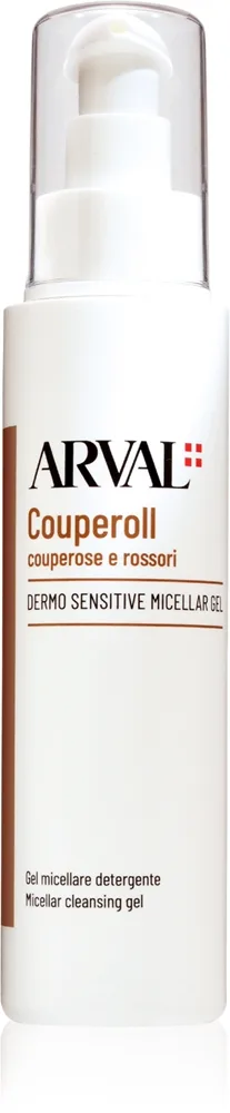 Arval Couperoll Dermo Sensitive Micellar Gel Rensende miscellar gel til sensitiv, rødpigmenteret hud 150 ml