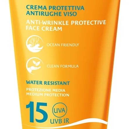 Arval IlSole Anti-wrinkle Protective Face Cream SPF 15 Skyddande kräm med effekt mot rynkor SPF 15 50 ml