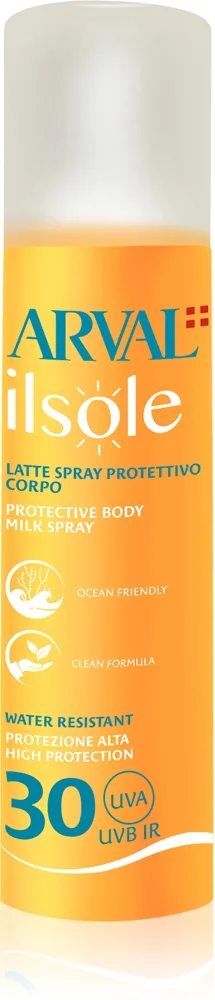 Arval IlSole Protective Body Milk Spray SPF 30 Skyddssolskyddsmedel i spray 200 ml