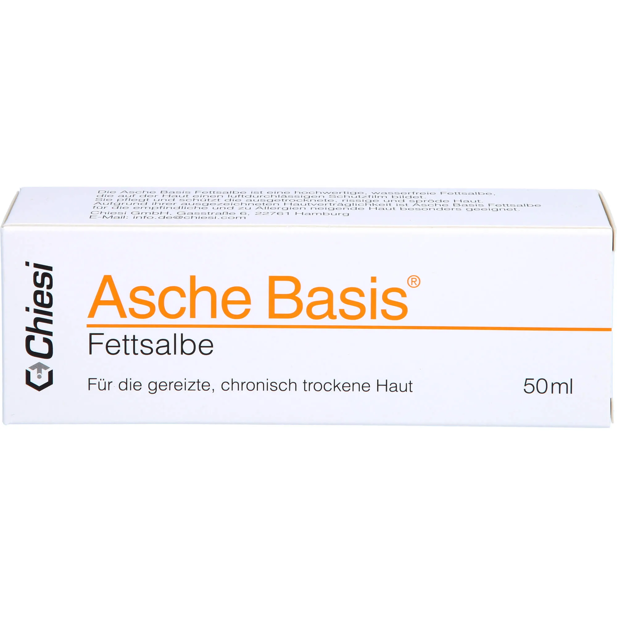 Asche Basis Fettsalbe 50 ml Salbe - Bei trockener Haut