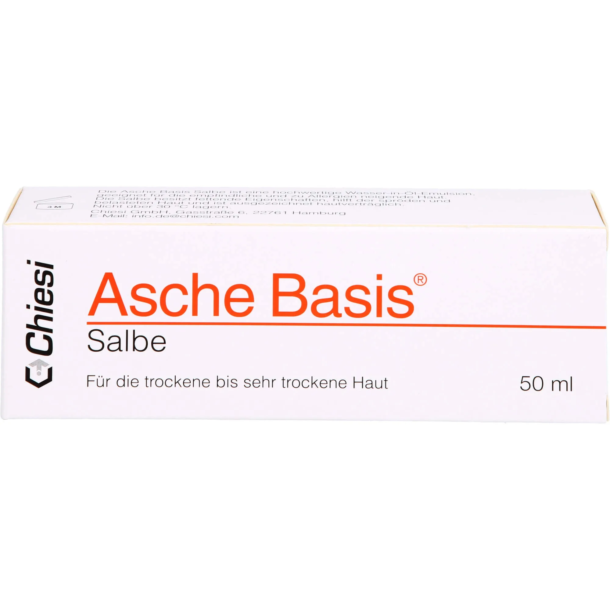 Asche Basis 50 G Salbe - Bei trockener Haut