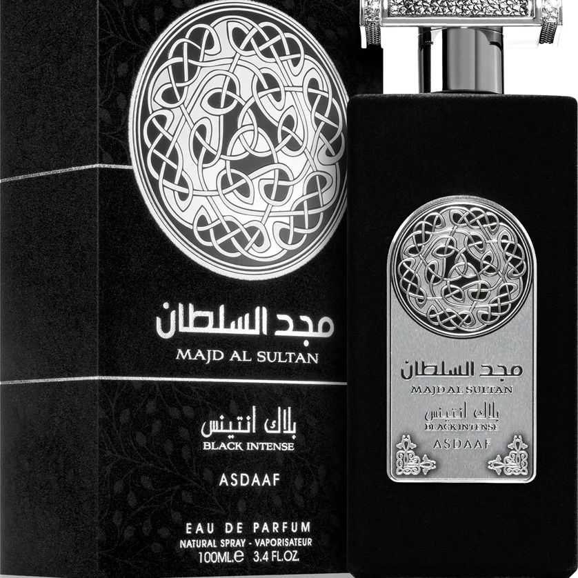 Asdaaf Majd Al Sultan Black Intense Eau de Parfum Unisex 100 ml