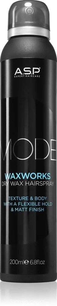 ASP MODE Wax Works muotoiluvaha hiuksiin 200 ml