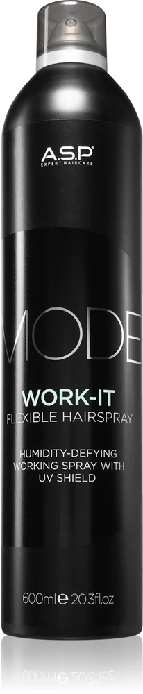 ASP MODE Work-it hiuslakka, keskivahva pito 600 ml