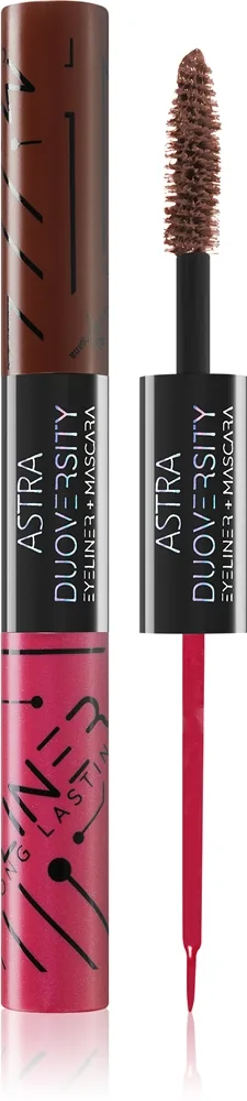Astra Make-up Duoversity ripsiväri ja eyeliner 2in1 sävy 06 Cyber Barrio 2x3,5 ml