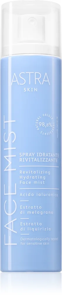 Astra Make-up Face Mist Revitalizing Moisturizing Spray Fuktgivande mist med revitaliserande verkan 100 ml