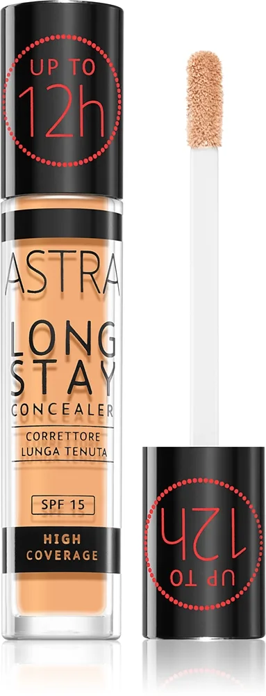 Astra Make-up Long Stay erittäin peittävä peitevoide SPF 15 sävy 05W Honey 4,5 ml
