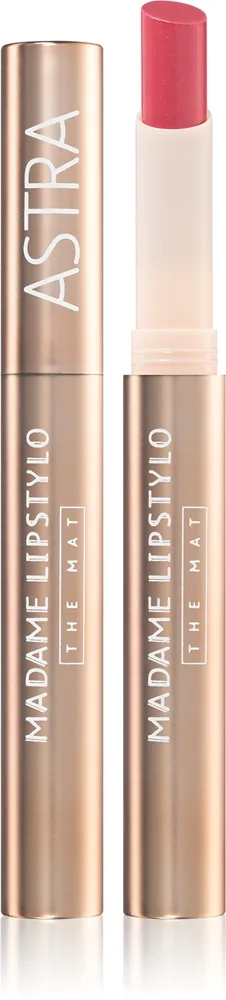Astra Make-up Madame Lipstylo The Mat voidemainen huulipuna antaa mattavaikutelman sävy 04 Peach Esprit 2 g