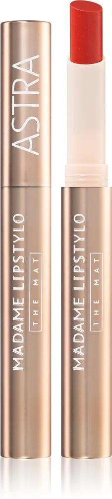 Astra Make-up Madame Lipstylo The Mat voidemainen huulipuna antaa mattavaikutelman sävy 06 Red Moulin 2 g