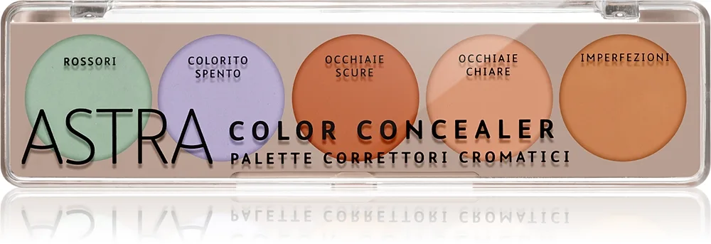 Astra Make-up Palette Color Concealer peitevoidepaletti 6,5 g