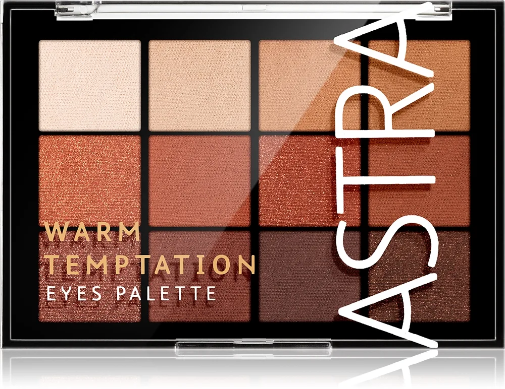 Astra Make-up Palette The Temptation luomiväripaletti sävy Warm Temptation 15 g