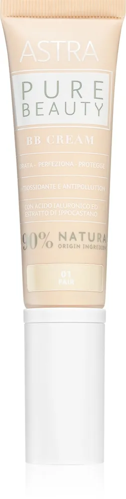 Astra Make-up Pure Beauty BB Cream kosteuttava BB-voide sävy 01 Fair 30 ml