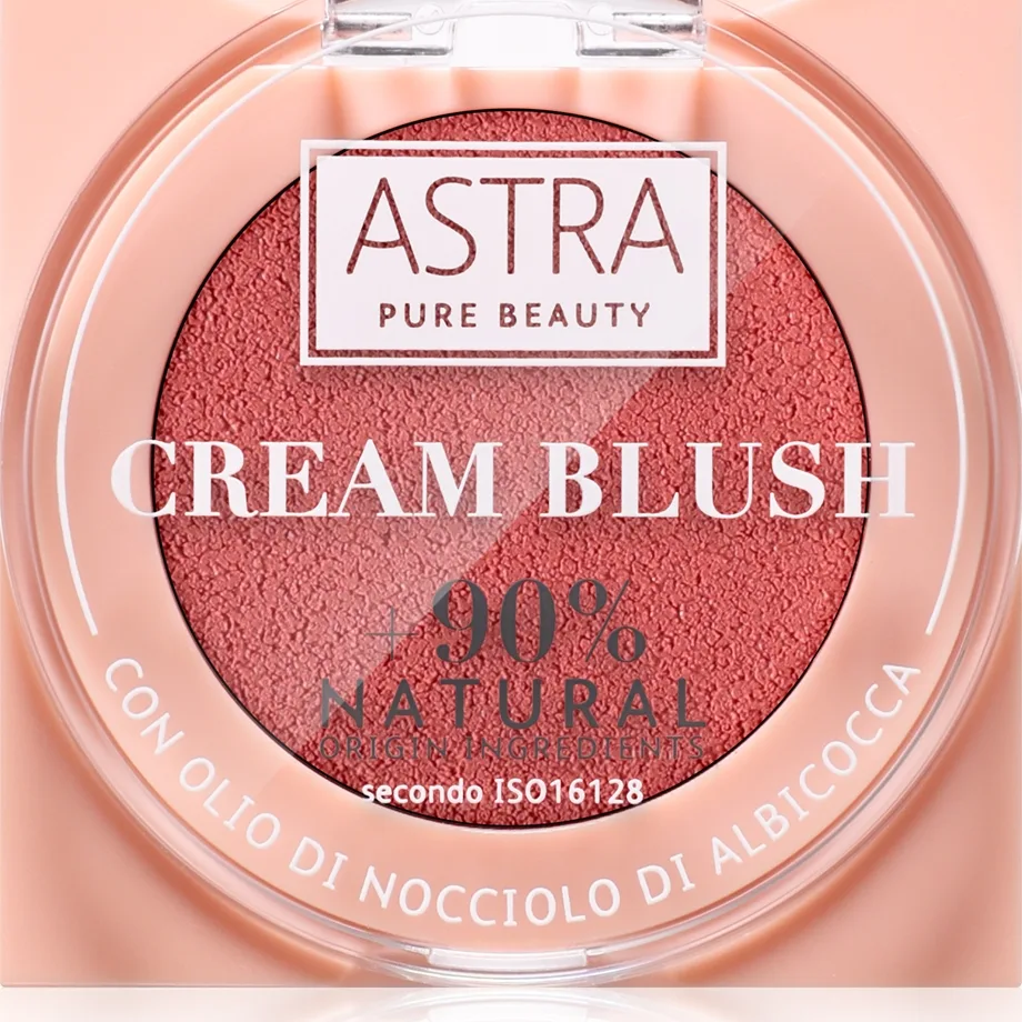 Astra Make-up Pure Beauty Cream Blush voidemainen poskipuna sävy 03 Primevère 2.8 g