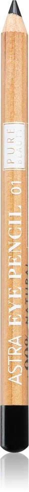 Astra Make-up Pure Beauty Eye Pencil kajalkynä sävy 01 Black 1,1 g