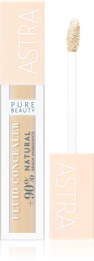 Astra Make-up Pure Beauty Fluid Concealer nestemäinen peitevoide sävy 02 Nut 5 ml