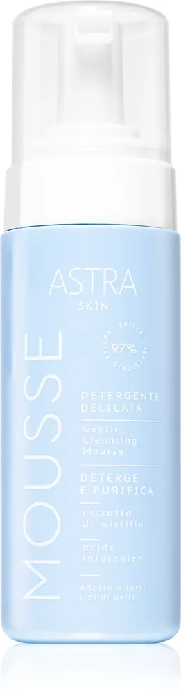 Astra Make-up Skin hellävarainen puhdistusvaahto kasvoille 150 ml