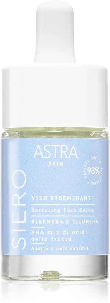Astra Make-up Skin utslätade exfolierande serum För hudförnyelse 15 ml