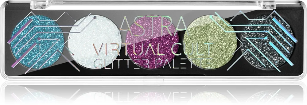 Astra Make-up Virtual Cult luomiväripaletti sävy 04 Tokyo Paradigm 4 g