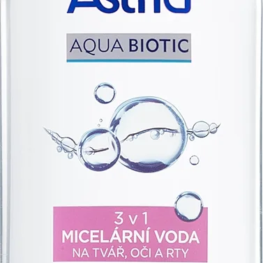 Astrid Aqua Biotic Micellärt vatten 3-i-1 För torr och känslig hud 400 ml