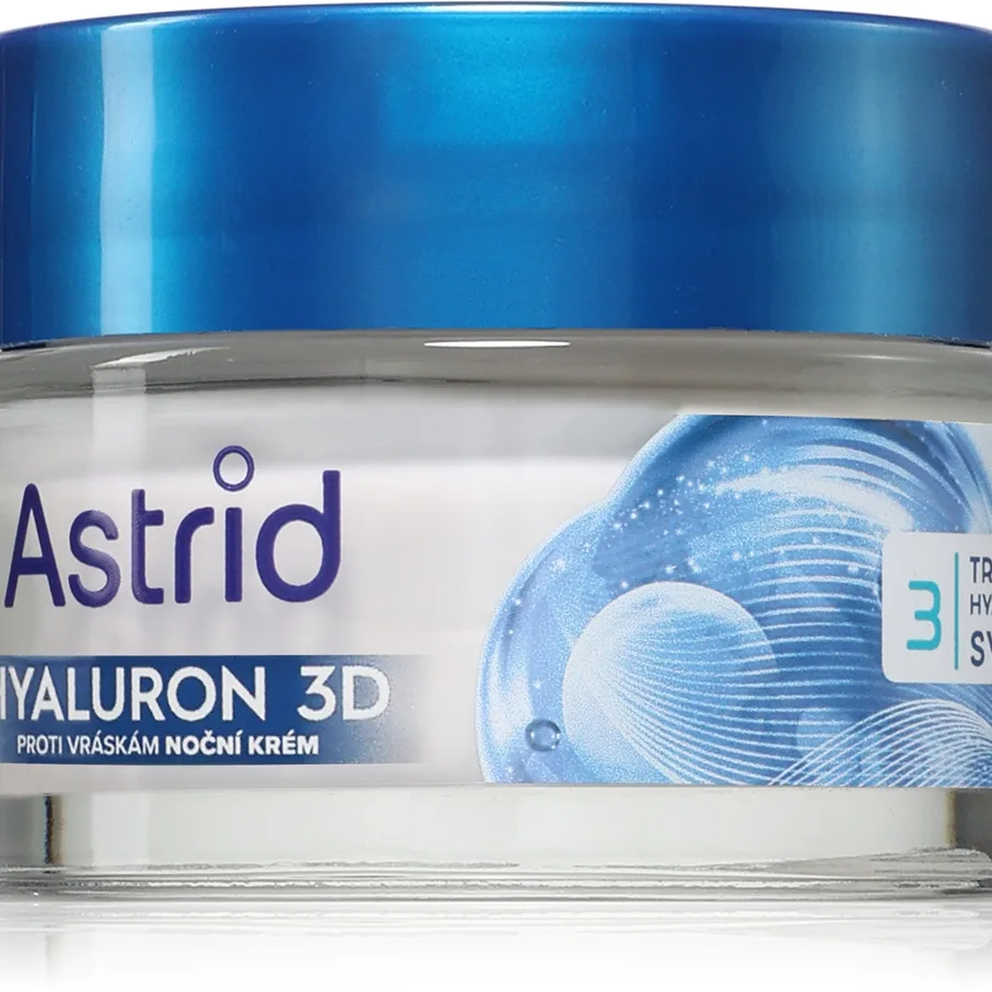 Astrid Hyaluron 3D kiinteyttävä ja ryppyjä ehkäisevä yövoide 50 ml