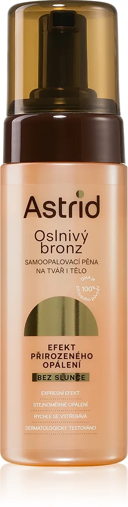Astrid Oslnivý bronz itseruskettava vaahto naisille 150 ml