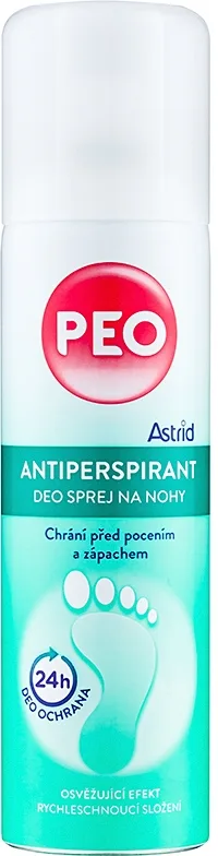 Astrid Peo Antiperspirant til benene 150 ml