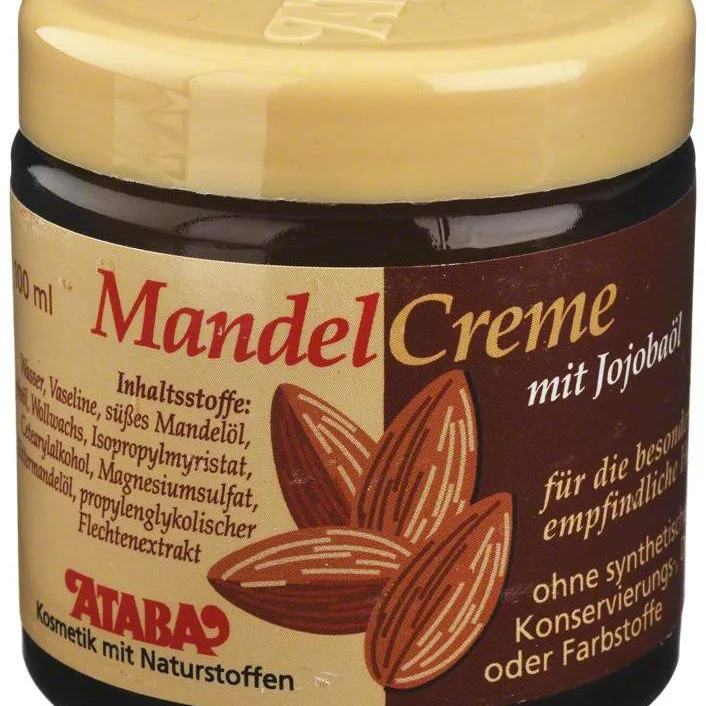 Ataba Mandelcreme Mit Jojobaöl 100 ml Creme - Zur Hautpflege