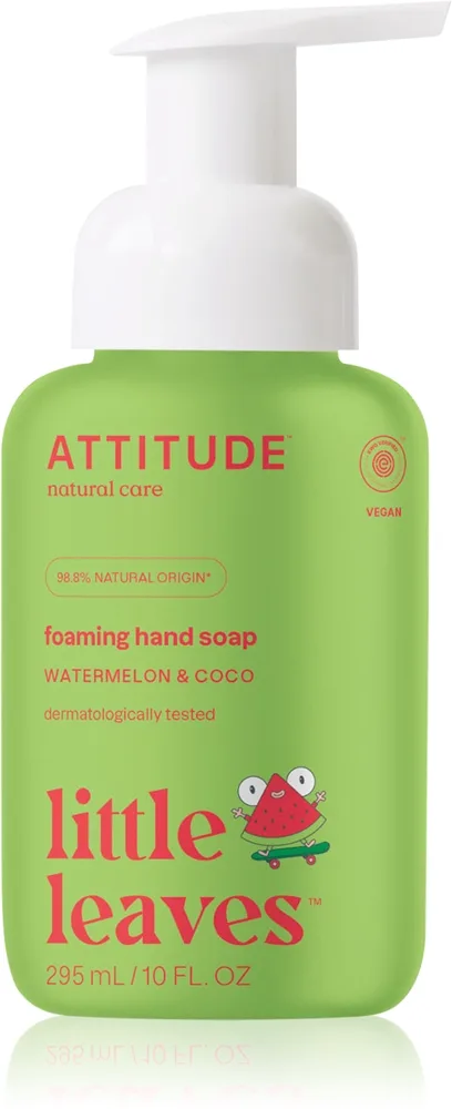 Attitude Little Leaves Watermelon & Coco Handtvål för barn 295 ml