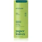 Attitude Super Leaves Natural Deodorant naturlig fast deodorant utan aluminium Pear & Amber 75 g