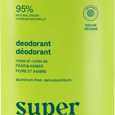 Attitude Super Leaves Natural Deodorant Deodorant Pear & Amber 75 g