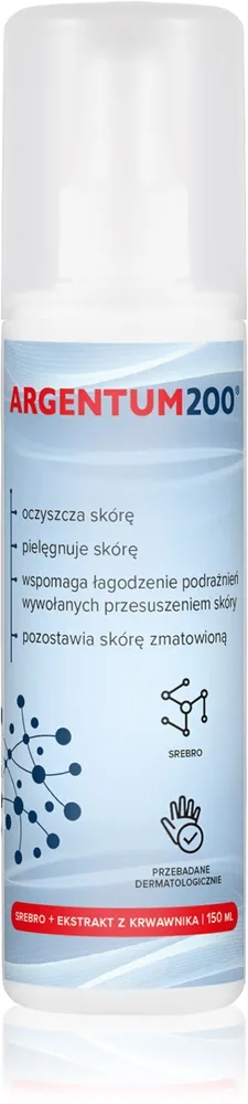 Aura Herbals Argentum200® Aerosol Spray med kolloidalt sølv 150 ml
