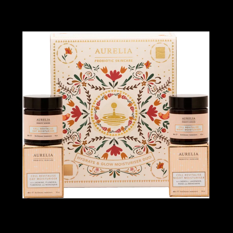Aurelia Hydrate And Glow Moisturiser Duo Juleæske