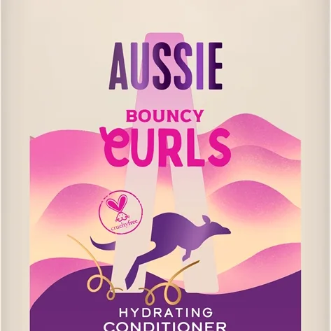 Aussie Bouncy Curls Återfuktande Balsam 1000 ml